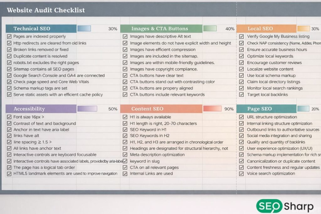 SEO Audit Report Template
