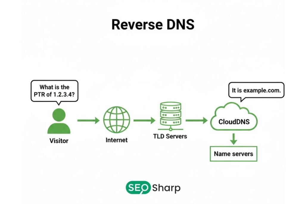 Reverse DNS Lookup Command